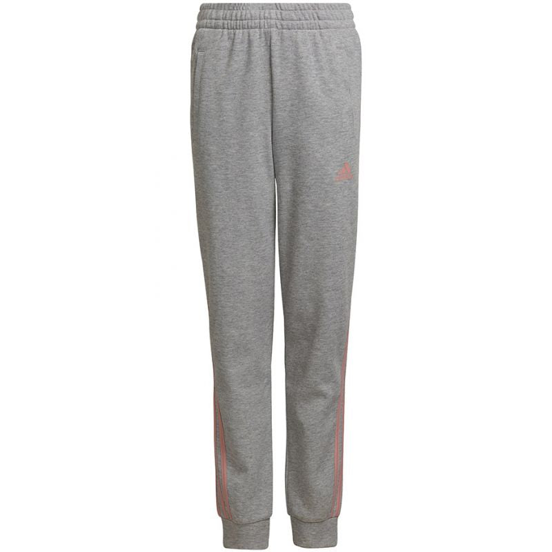Pantaloni junior affusolati a 3 strisce adidas HD4362