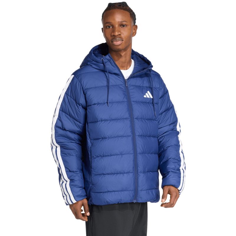 Men's adidas Essentials CLIMAWARM 3-Stripes Jacket Blue JX7771