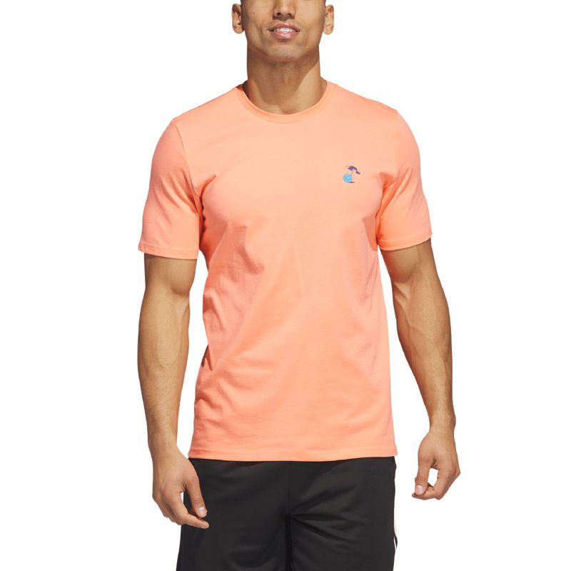 adidas Lil Stripe Spring Break Graphic Short Sleeve Basketball Tee M IC1869