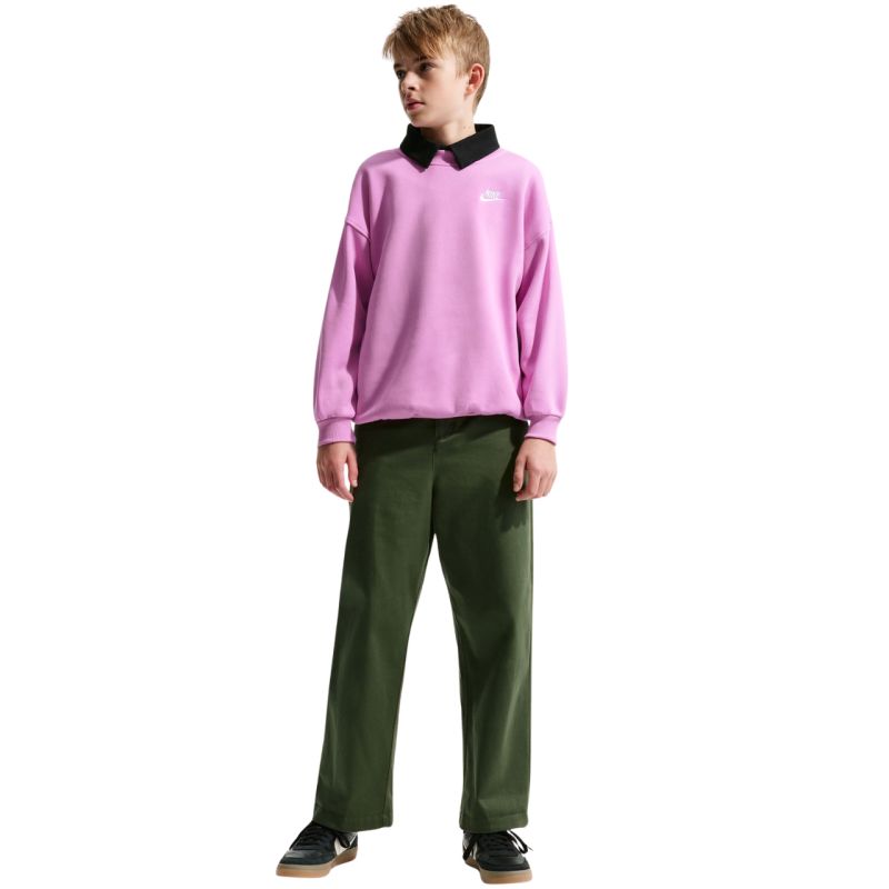 Nike Sportswear Club Fleece Kids' Sweatshirt Pink FD2923 503