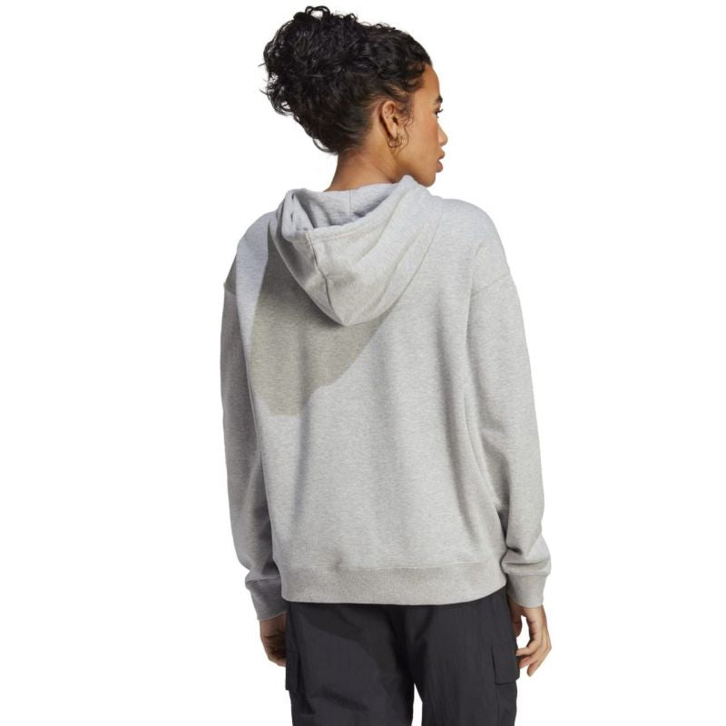 Felpa con cappuccio in spugna oversize adidas Essentials Big Logo W IC9865