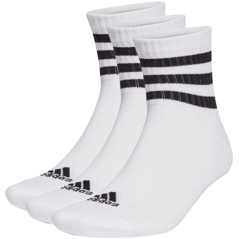 Calze Adidas 3-Stripes Cushioned Sportswear Mid-Cut 3 paia HT3456
