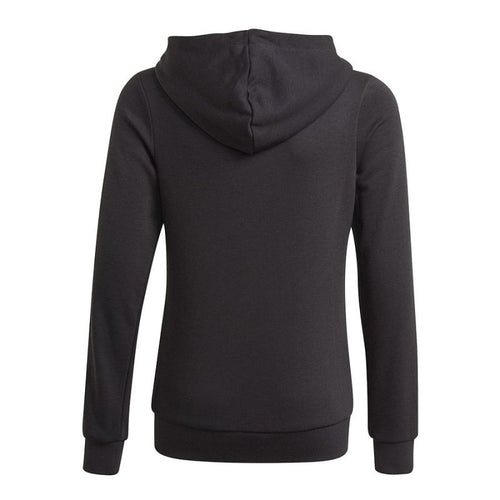 Felpa con Cappuccio e Zip Integrale Logo Essentials adidas Jr GN4050