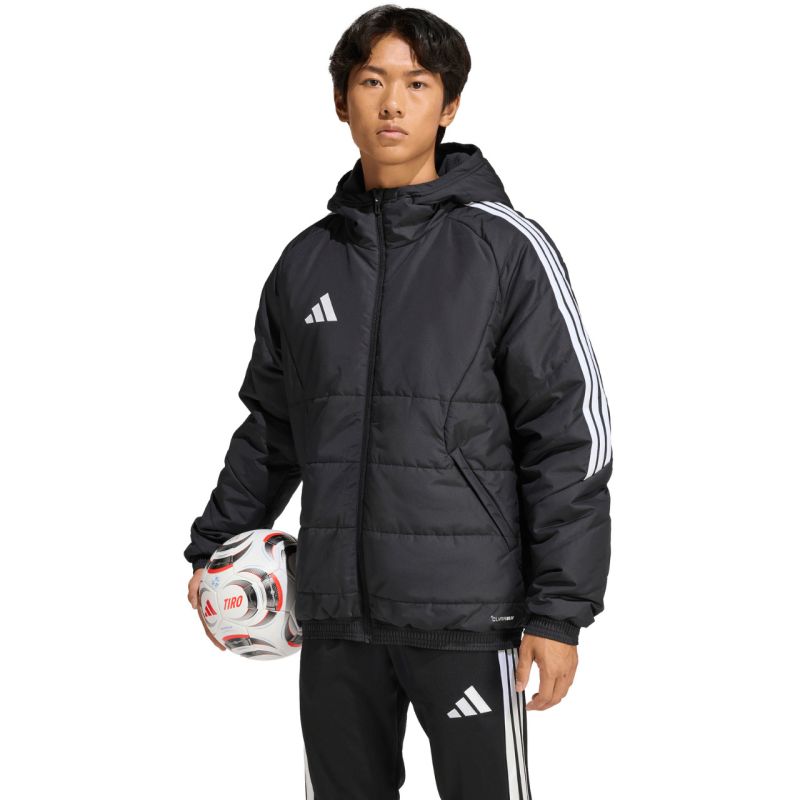 Giacca invernale adidas Tiro 26 da uomo Nera JZ4109