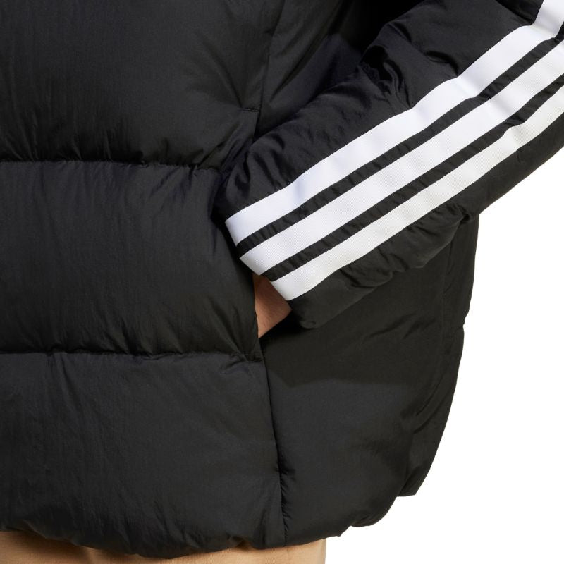 adidas Essentials Climawarm 3 Stripes Puffer Down Hooded M JM4165