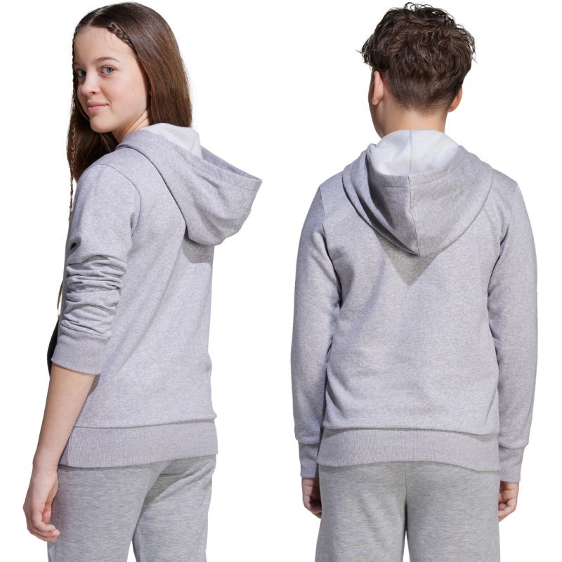 adidas Essentials Hoodie for kids gray JV9995