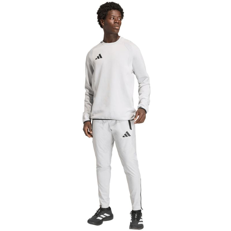 Men's adidas Tiro 26 Travel Crew sweatshirt white KD3323