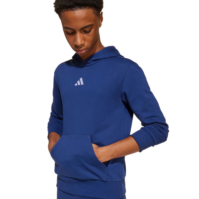 adidas Essentials navy blue kids' sweatshirt JY0612